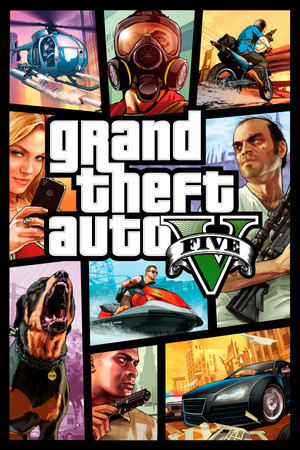 Grand Theft Auto V cover artwork